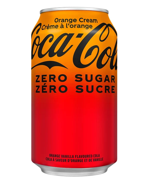 Coca-Cola Introduces New Orange Cream Flavour