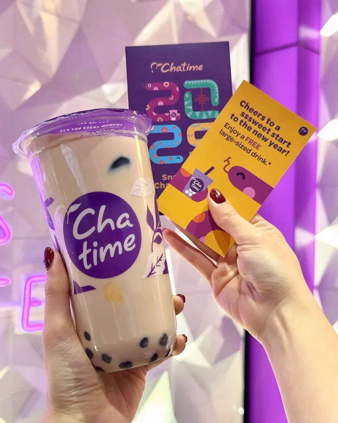 Chatime Canada's Lunar New Year Campaign: Sip to Win