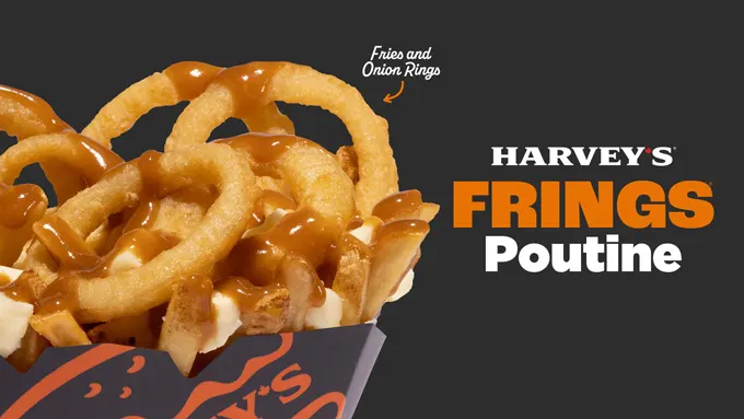 Harvey’s Introduces Limited-Time FRINGS® Poutine