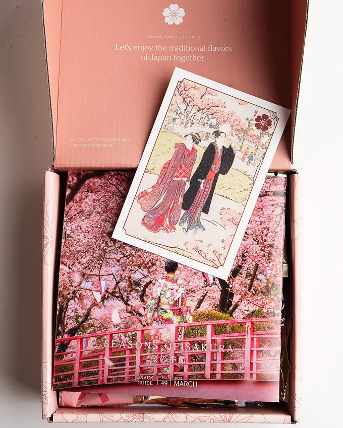 Sakuraco March 2025: Seasons of Sakura Subscription Box