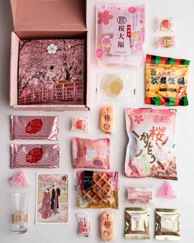 Sakuraco March 2025: Seasons of Sakura Subscription Box