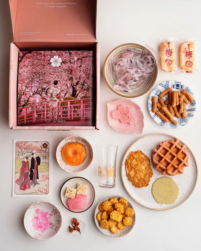 Sakuraco March 2025: Seasons of Sakura Subscription Box
