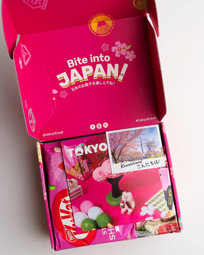 March 2025 Tokyo Treat Cherry Blossom Bites Subscription Box