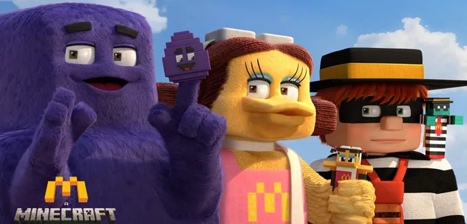 McDonald's Canada Launches A Minecraft Movie Meal