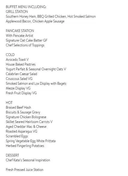 Easter Brunch  Nashville 2025, Lunch, Dinner, Events