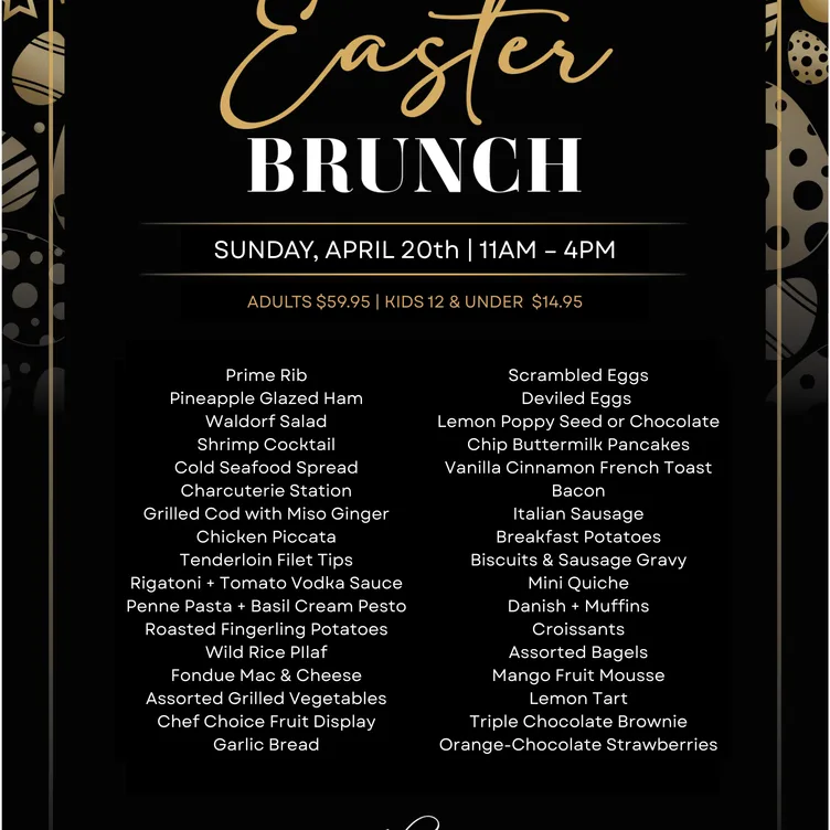 Easter Brunch Houston 2025, Lunch, Dinner, Events