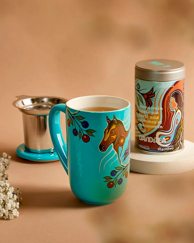 DAVIDsTEA NEW Unveils Manoomin Apple Pie Tea