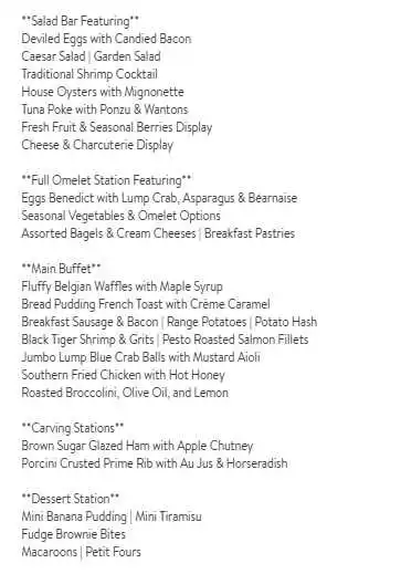 Easter Brunch  Nashville 2025, Lunch, Dinner, Events