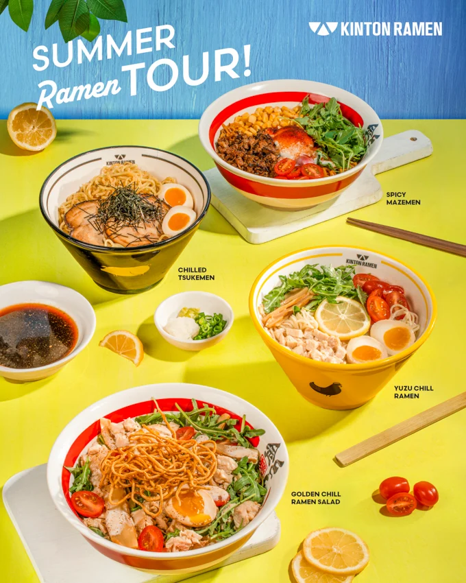 KINTON RAMEN Launches Summer Ramen Tour Across Canada