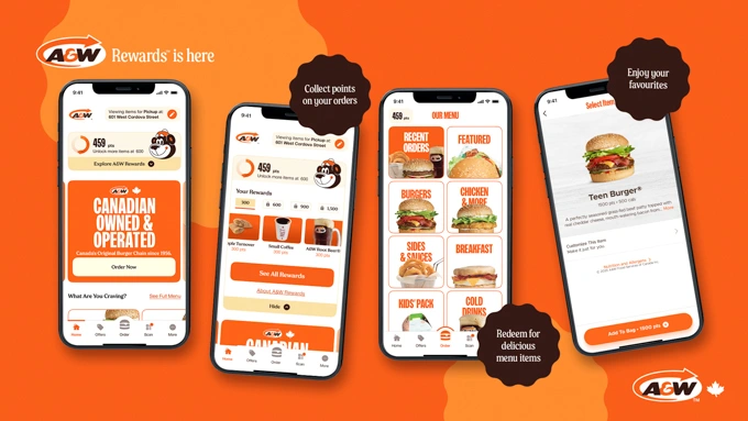 A&W Canada Launches New A&W Rewards Program