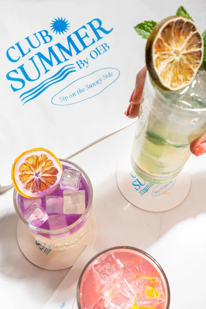 OEB Breakfast Co. Launches Club Summer with Limited-Time Yuzu Drinks