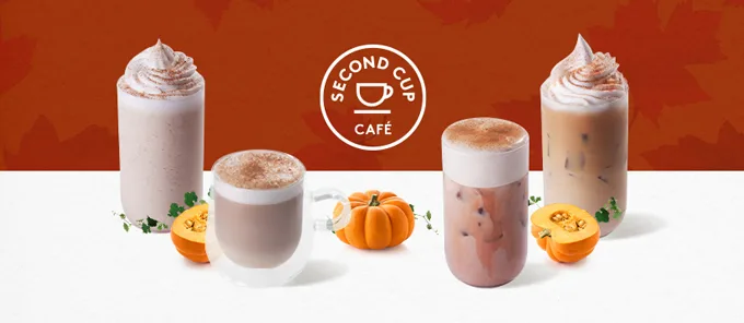 Second Cup Caf&eacute; Brings Back Pumpkin Spice and New Fall Drinks