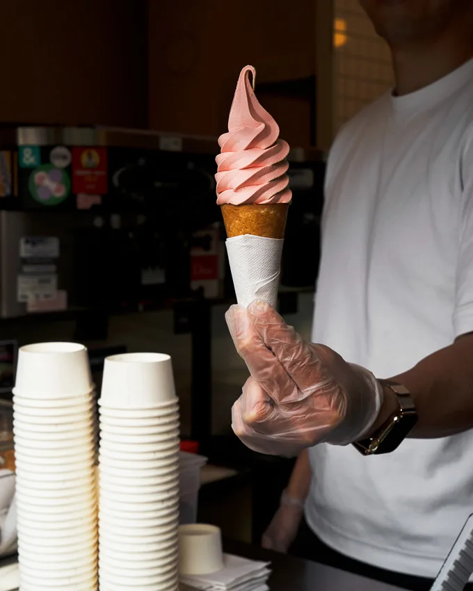 Vegan Soft Serve at Cr&egrave;merie SWIRL in Montreal