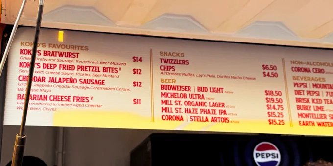 Rogers Stadium North York: What to Eat and Drink