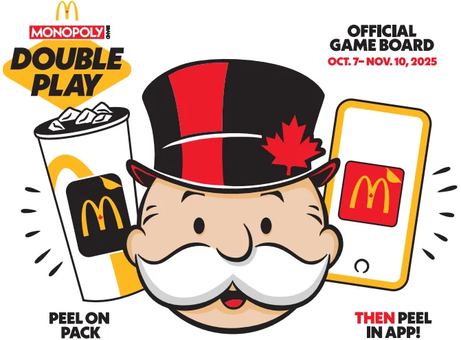 McDonald's Monopoly Canada 2025: Prizes, Pieces, Rules, Dates