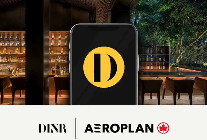 Aeroplan Partners with DINR to Bring Members Exclusive Dining Access
