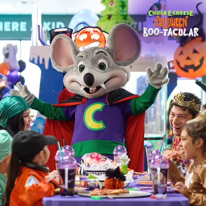 Chuck E. Cheese Boo-tacular Brings Halloween Fun