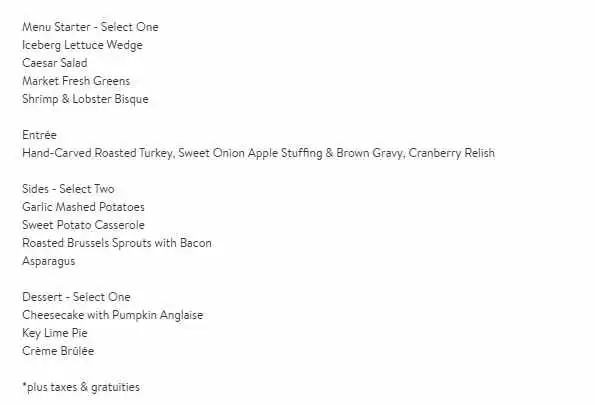 Thanksgiving Tucson 2025: Dinner, Turkey To Go, Brunch
