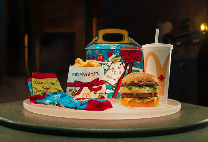 McDonald&rsquo;s Brings Back The Grinchiest Meal Across Canada