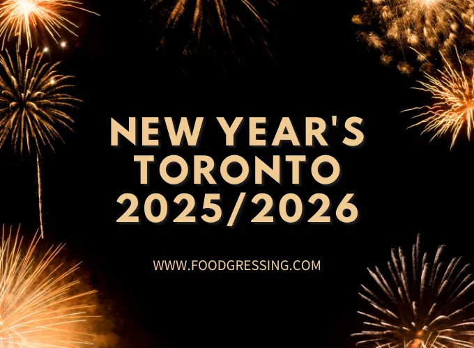 New Year's Eve Toronto 2025 | New Year's Day 2026
