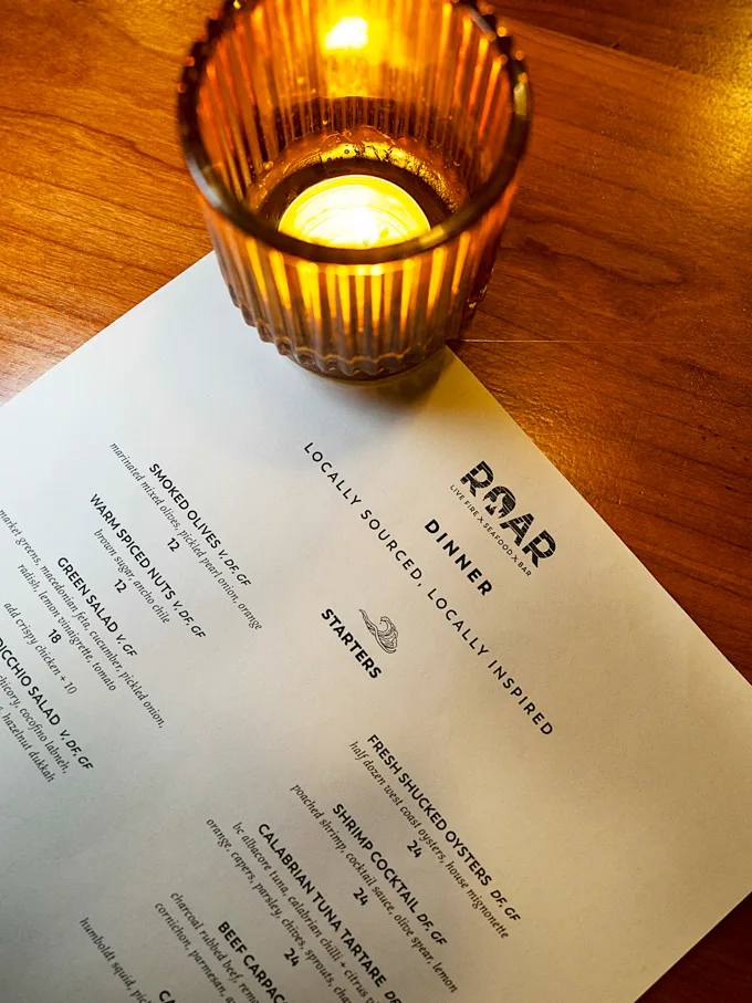 Dining at ROAR, Hotel Zed Tofino&rsquo;s Restaurant