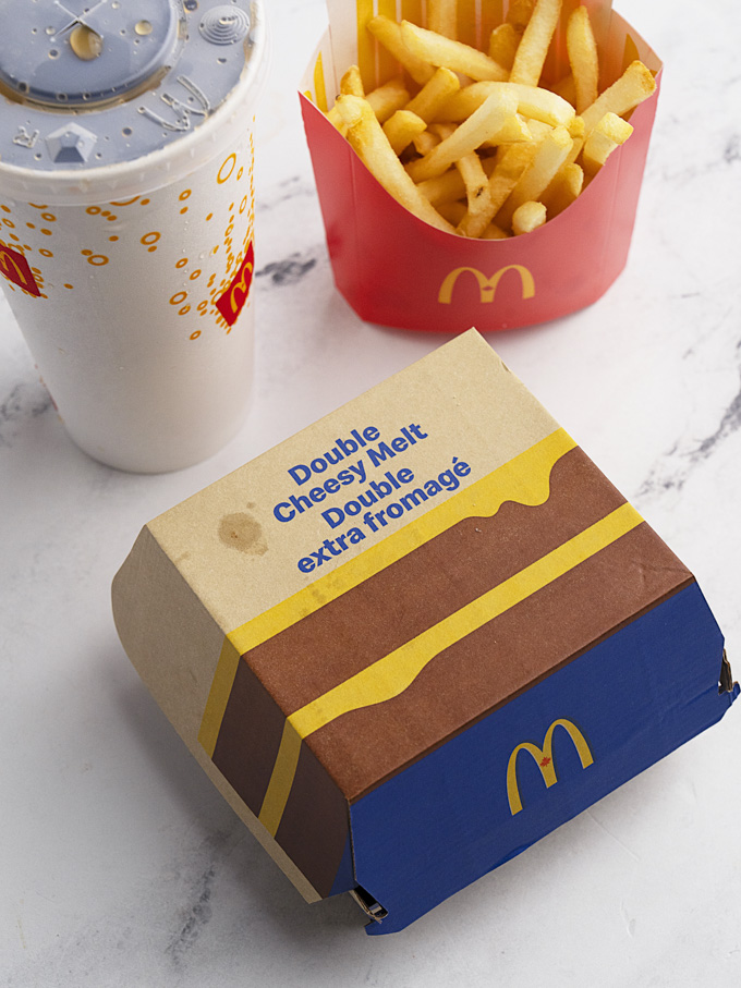 McDonald’s Canada NEW Double Cheesy Melt Burger