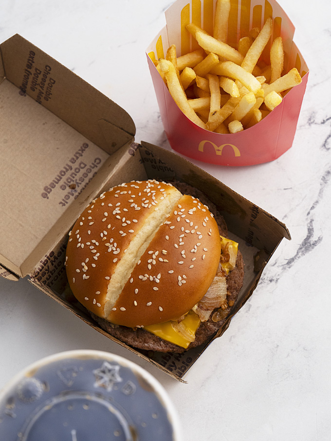 McDonald’s Canada NEW Double Cheesy Melt Burger