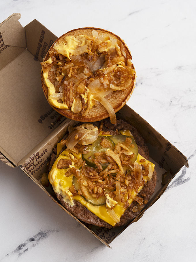 McDonald’s Canada NEW Double Cheesy Melt Burger