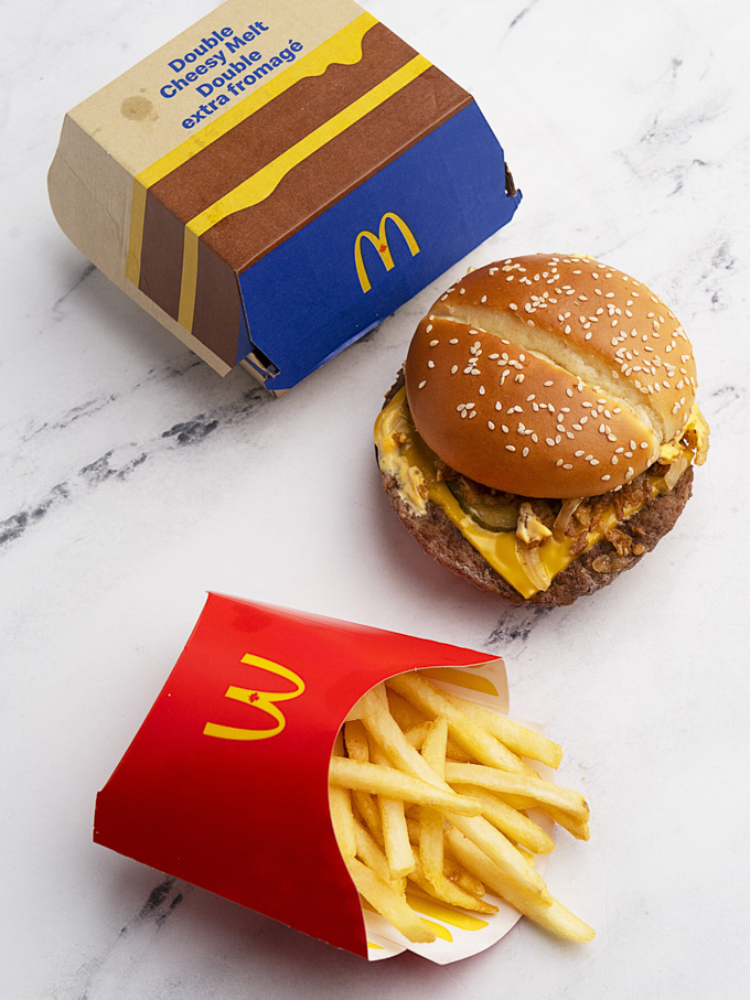 McDonald’s Canada NEW Double Cheesy Melt Burger