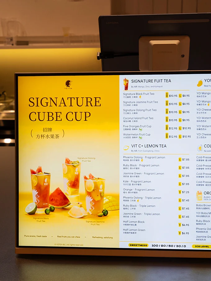 Inside YOTEA: New fruit tea shop in Richmond