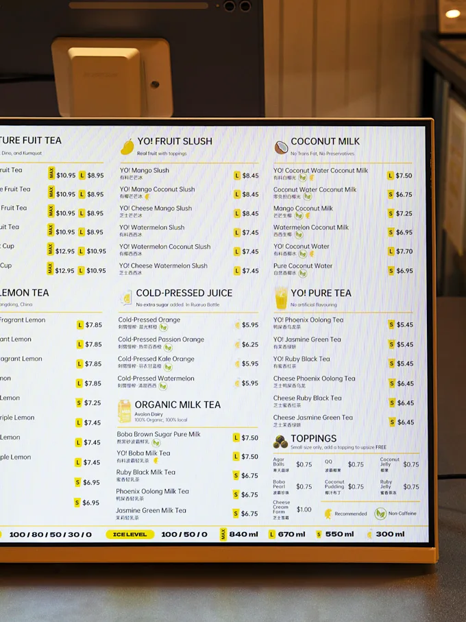 Inside YOTEA: New fruit tea shop in Richmond