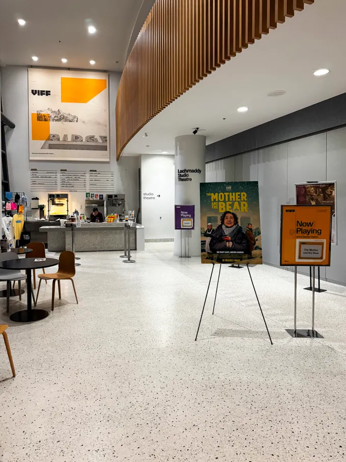 VIFF Centre, Vancouver: Food and Drink Options