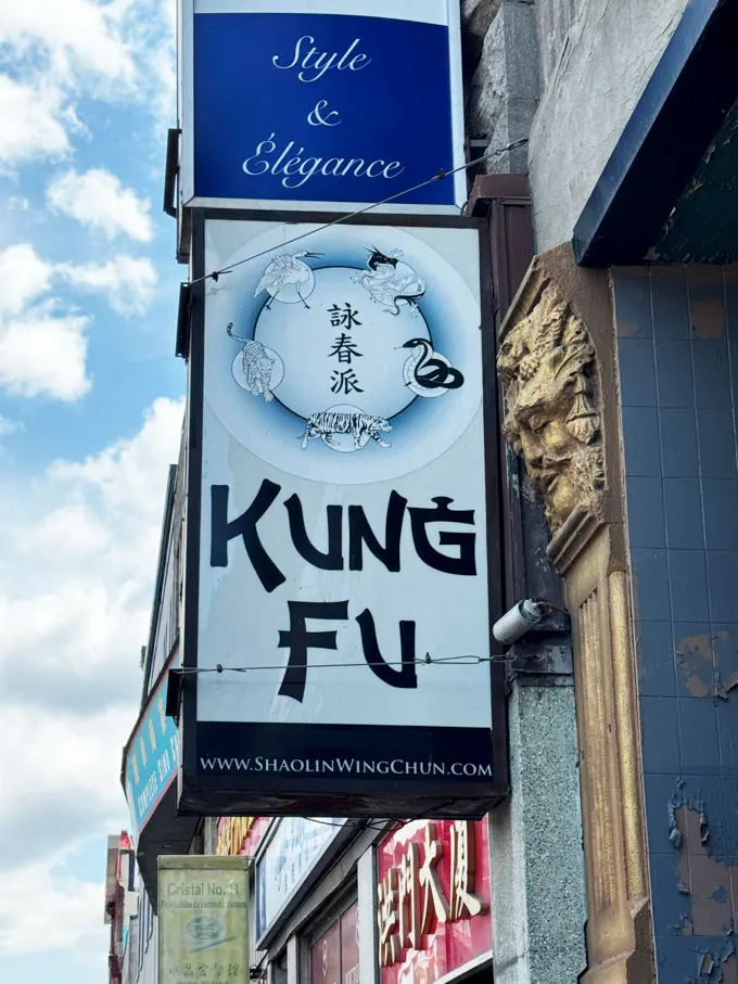The Business Signs of Montreal Chinatown