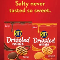 RITZ Drizzled Minis Launch Sweet and Salty Snacks in Canada