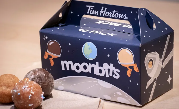 Tim Hortons Moonbits Box Lands in London, Ont. for Artemis II