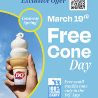 Celebrate Spring with Free Cone Day at Dairy Queen