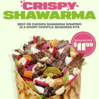 Pita Pit Launches Crispy Shawarma Across Canada