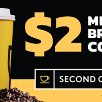 Second Cup Launches $2 Coffee Across Canada