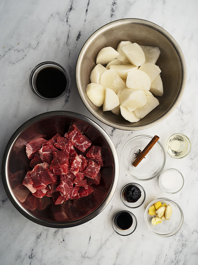 Lunar New Year Braised Beef with Daikon