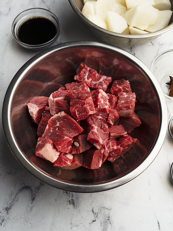 Lunar New Year Braised Beef with Daikon