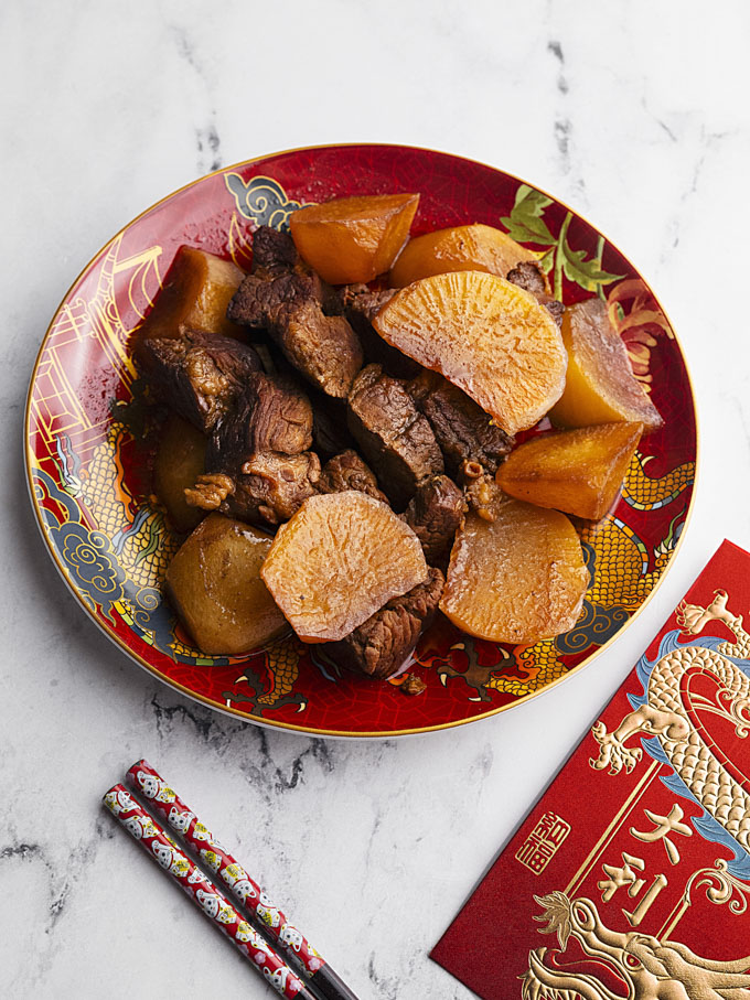 Lunar New Year Braised Beef with Daikon