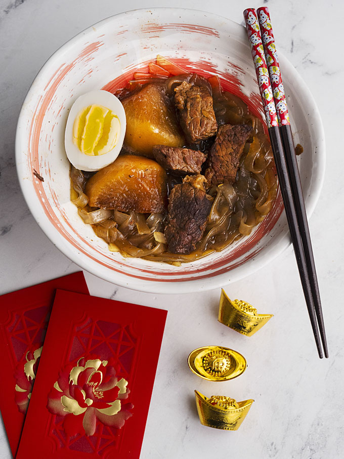 Lunar New Year Braised Beef with Daikon