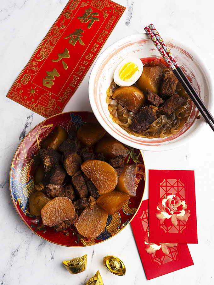 Lunar New Year Braised Beef with Daikon