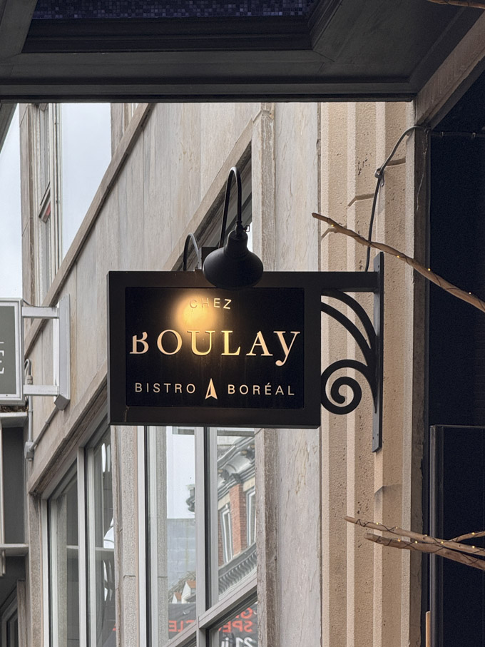 Chez Boulay Bistro Boréal in Québec City