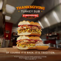 Firehouse Subs Brings Back Thanksgiving Turkey Sub