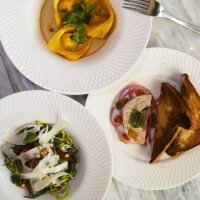 The First Seating at Hawksworth Restaurant