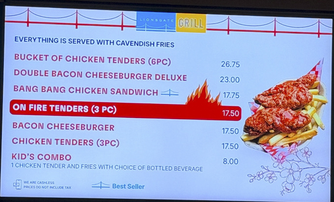 Bruno Mars Vancouver Concert Food Guide at BC Place
