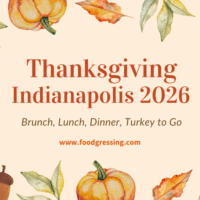 Thanksgiving Indianapolis 2026: Dinner, Turkey To Go, Brunch