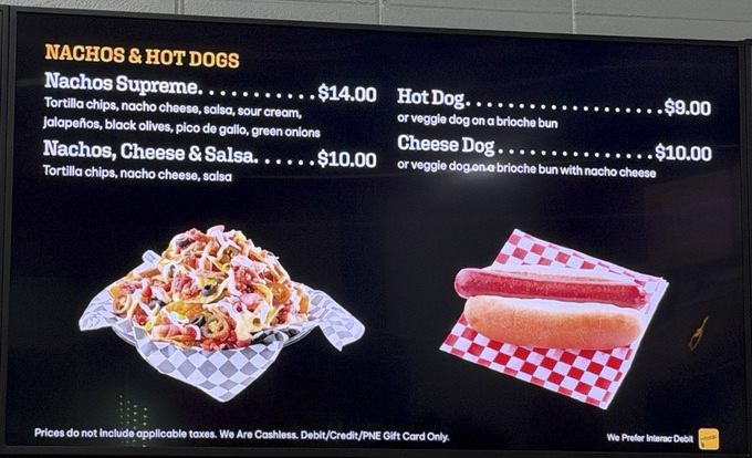 PNE Coliseum Food and Drink Options Vancouver 2026
