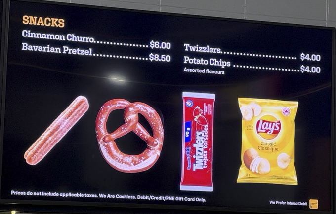 PNE Coliseum Food and Drink Options Vancouver 2026